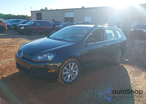 2014 Volkswagen Jetta Sportwagen 2.0L Tdi z USA, uszkodzony, nr VIN 3VWPL7AJ4EM623564